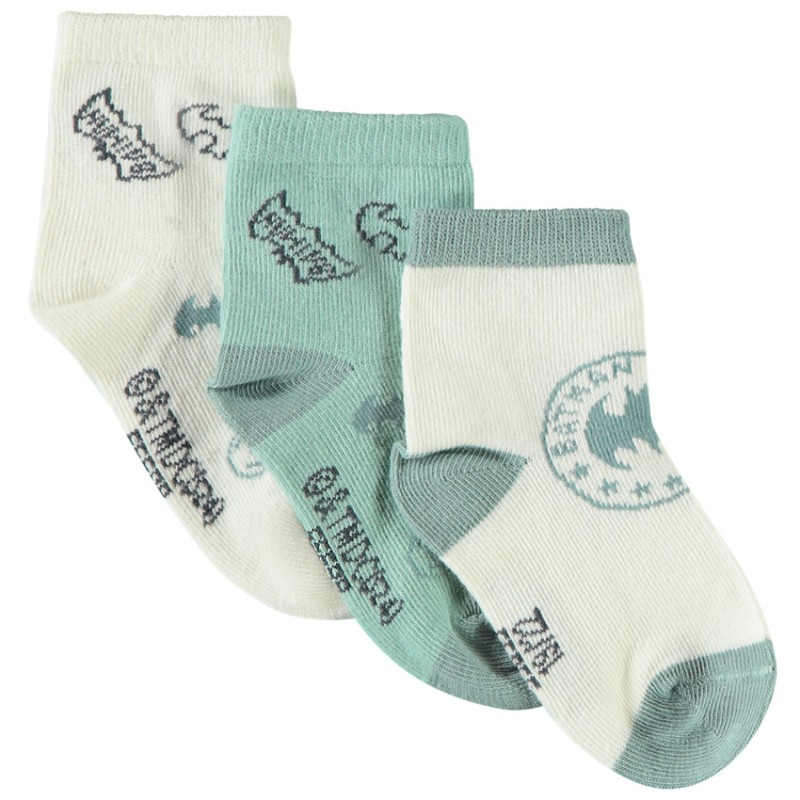 Lot de 3 paires de chaussettes Batman Warner pour bébé garço