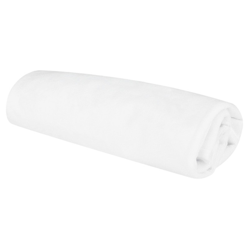 Alèse protège matelas plastifié en éponge bouclette 60x120cm