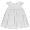 Robe de cérémonie en broderie anglaise pour bébé fille