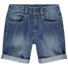Bermuda en jean effet délavé garçon
