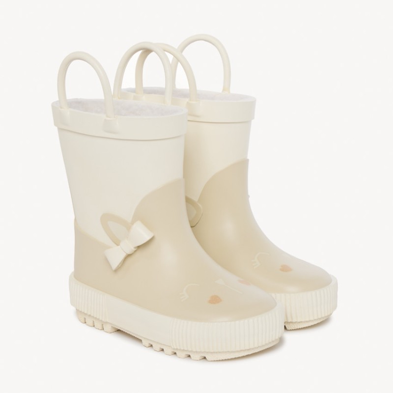 Bottes de pluie ludiques lapin à anses fille