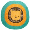 Tapis de chambre rond tufté Crazy Jungle 100cm