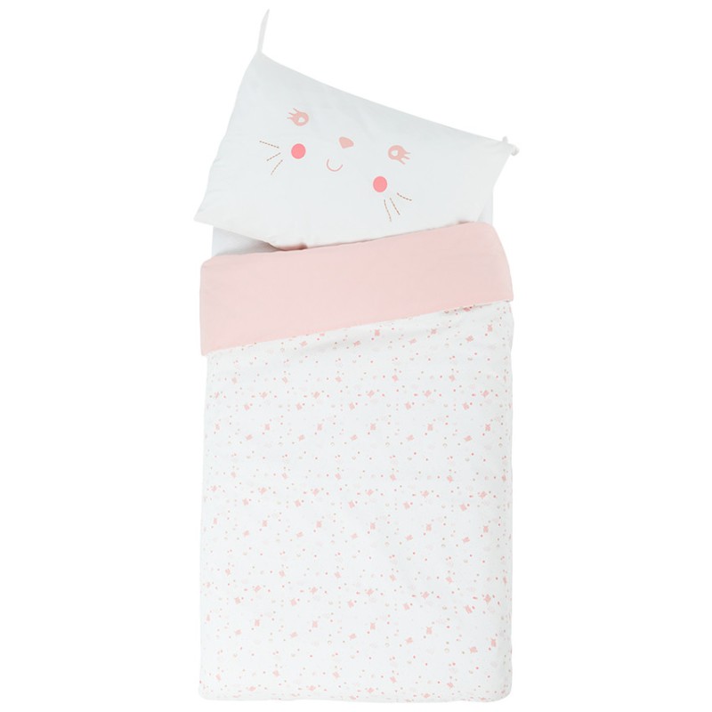 Parure de lit avec housse de couette et taie d'oreiller Litt