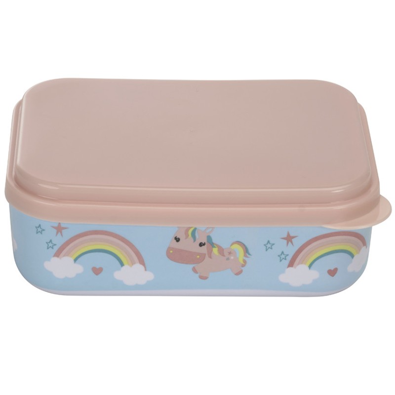 Lunchbox en mélaminé - Licorne