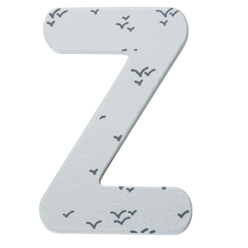 Lettre décorative en bois Z