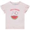 T-shirt manches courtes print Marie Disney et sequins pour b