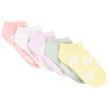 Lot de 5 paires de chaussettes courtes fantaisie fille