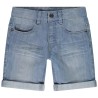 Bermuda en denim uni garçon