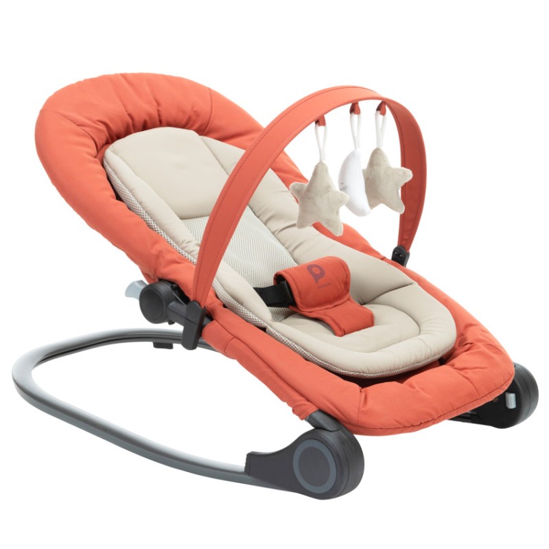 Transat avec arche de jeux Sluggy - Terracotta