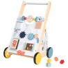 Chariot de marche et d'activités en bois Happy Wild