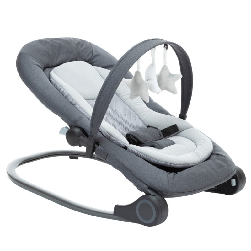 Transat Sluggy avec arche de jeux gris