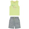 Ensemble 2 pièces print jungle pour bébé garçon