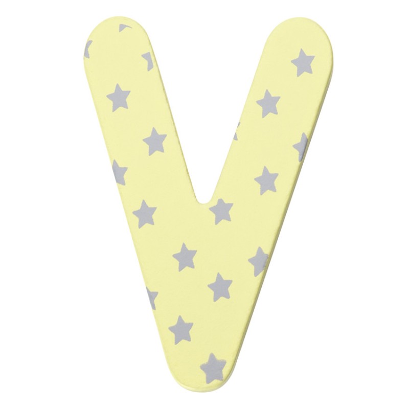 Lettre décorative en bois V