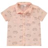 Chemise manches courtes en coton imprimé vans pour bébé garç