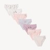 Lot de 7 culottes en jersey print licorne fille