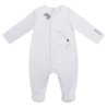 Dors-bien interlock motif oiseau pour bébé fille