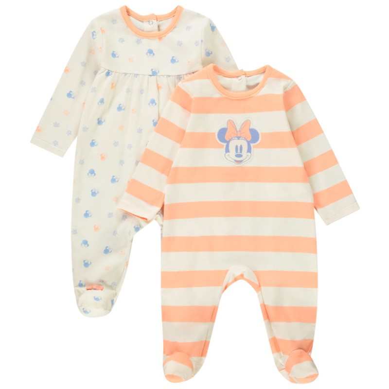 Lot de 2 dors-bien fantaisie Minnie Disney pour bébé fille