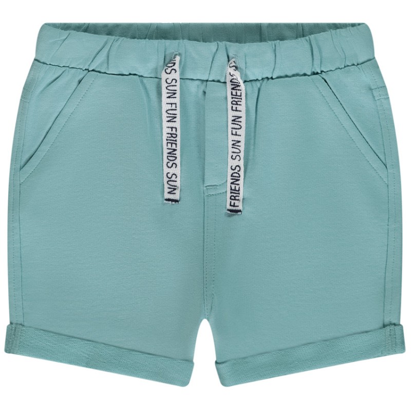 Bermuda en molleton uni pour bébé garçon