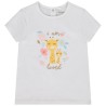 T-shirt manches courtes print fantaisie pour bébé fille
