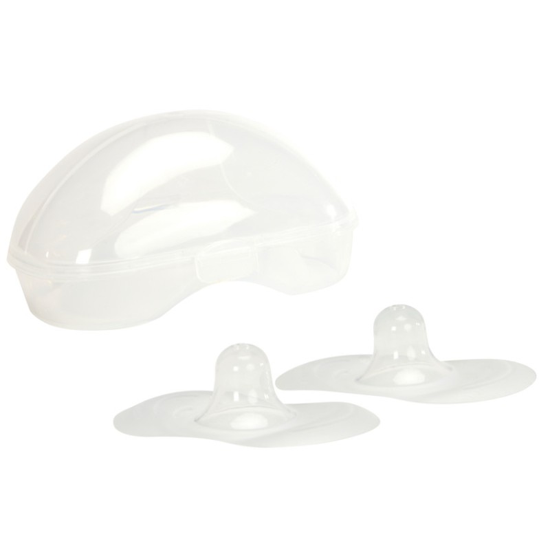 Lot de 2 protège-mamelons avec boîte de rangement Mommy