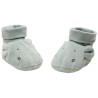 Chaussons en velours hippopotames pour bébé garçon