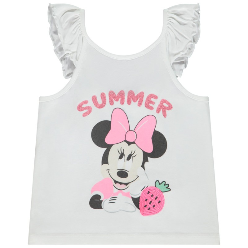 Débardeur Print fantaisie Minnie Disney pour bébé fille