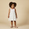 Robe imprimé fantaisie en jersey cloqué pour bébé fille