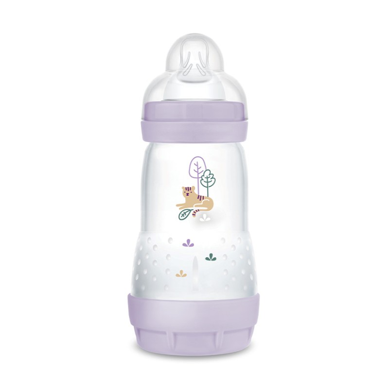 Biberon Easy Start anti-colique 260 ml lilas