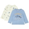Lot de 2 t-shirts manches longues fantaisie pour bébé garçon