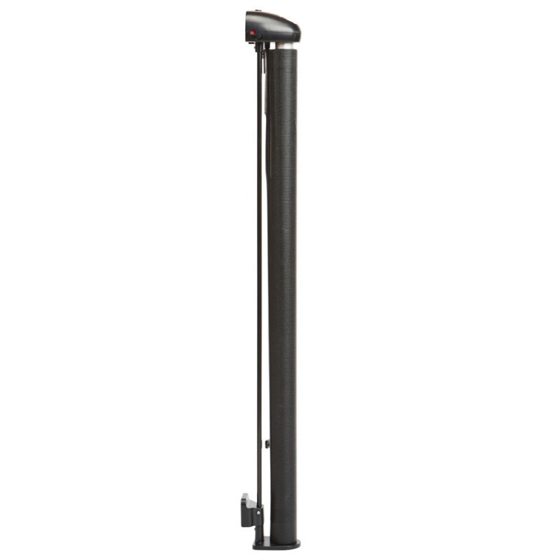 Barrière de sécurité rétractable 140 cm noir