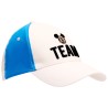 Casquette tricolore à broderie en relief Mickey Disney garço