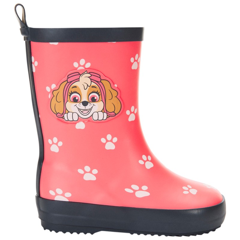 Bottes de pluie Stella Pat'Patrouille imprimé empreintes fil