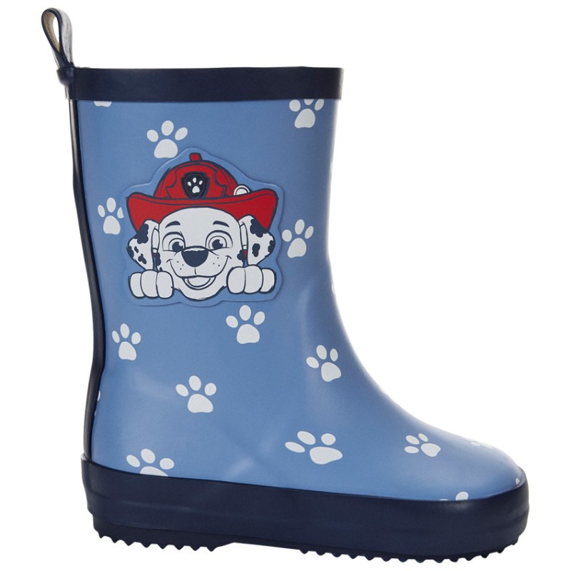 Bottes de pluie Marshall Pat'Patrouille imprimé empreintes p