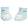Chaussons éléphant en velours pour bébé garçon