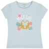 T-shirt manches courtes print fantaisie fille