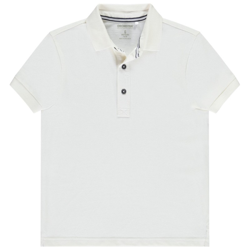 Polo manches courtes uni garçon