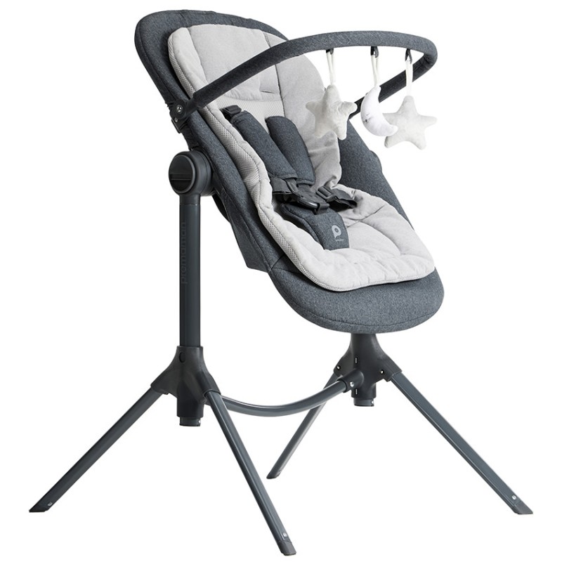 Transat réglable en hauteur Uppy gris