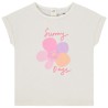 T-shirt manches courtes fantaisie forme boîte pour bébé fill