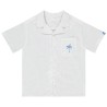 Chemise manches courtes avec palmier fantaisie garçon