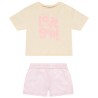 Ensemble 2 pièces avec t-shirt oversize printé fille