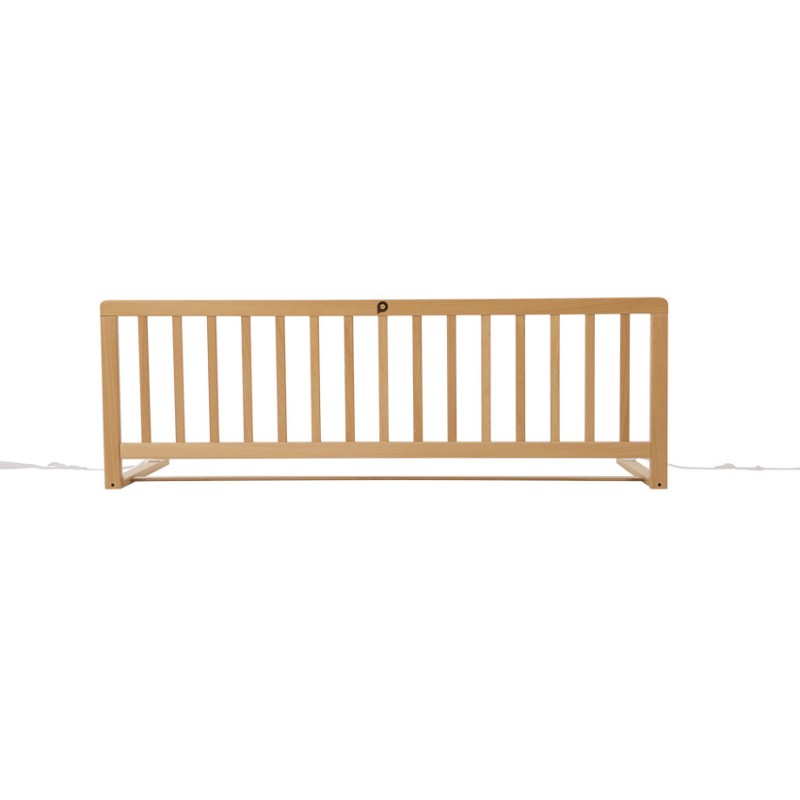 Barrière de lit en bois de hêtre 120 x 40 cm