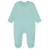 Dors-bien uni avec animal brodé pour bébé garçon