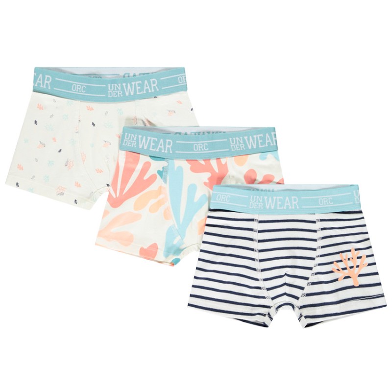 Lot de 3 boxers fantaisie garçon