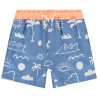 Short de bain imprimé fantaisie estival garçon
