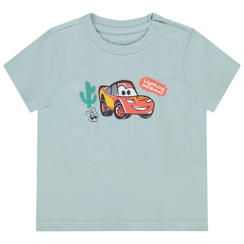 T-shirt manches courtes uni Cars Disney pour bébé garçon
