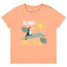 T-shirt manches courtes à motif tropical fantaisie pour bébé