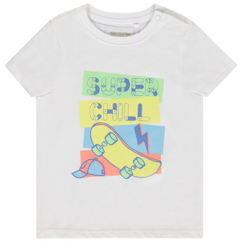 T-shirt manches courtes print fantaisie pour bébé garçon