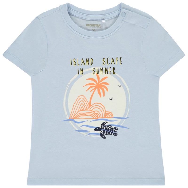 T-shirt manches courtes print fantaisie pour bébé garçon