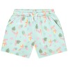 Short en molleton fantaisie à imprimé exotique fille