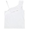 Débardeur à bretelles asymétriques et broderie anglaise fill